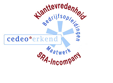 Cedeo erkenning maatwerk SRA Incompany